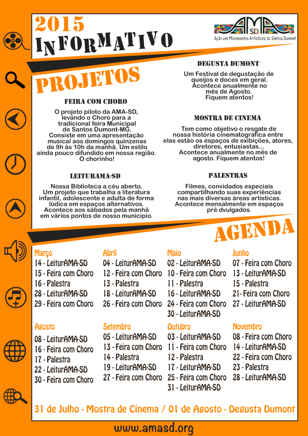 Informativo - Calendário Anual 2015